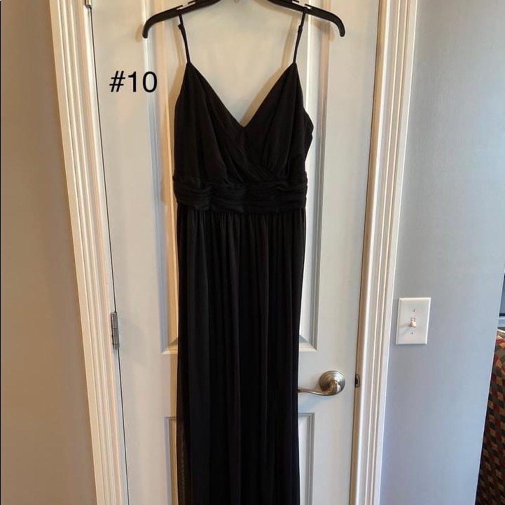 David’s Bridal Black Dress